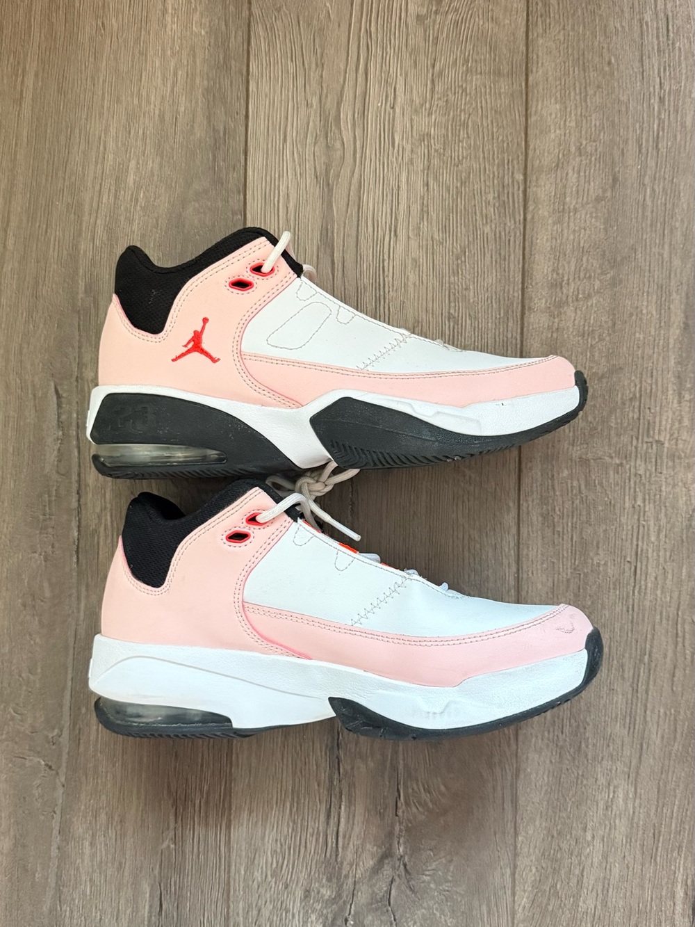 Jordan Low-Top Sneakers in Pink, White & Black